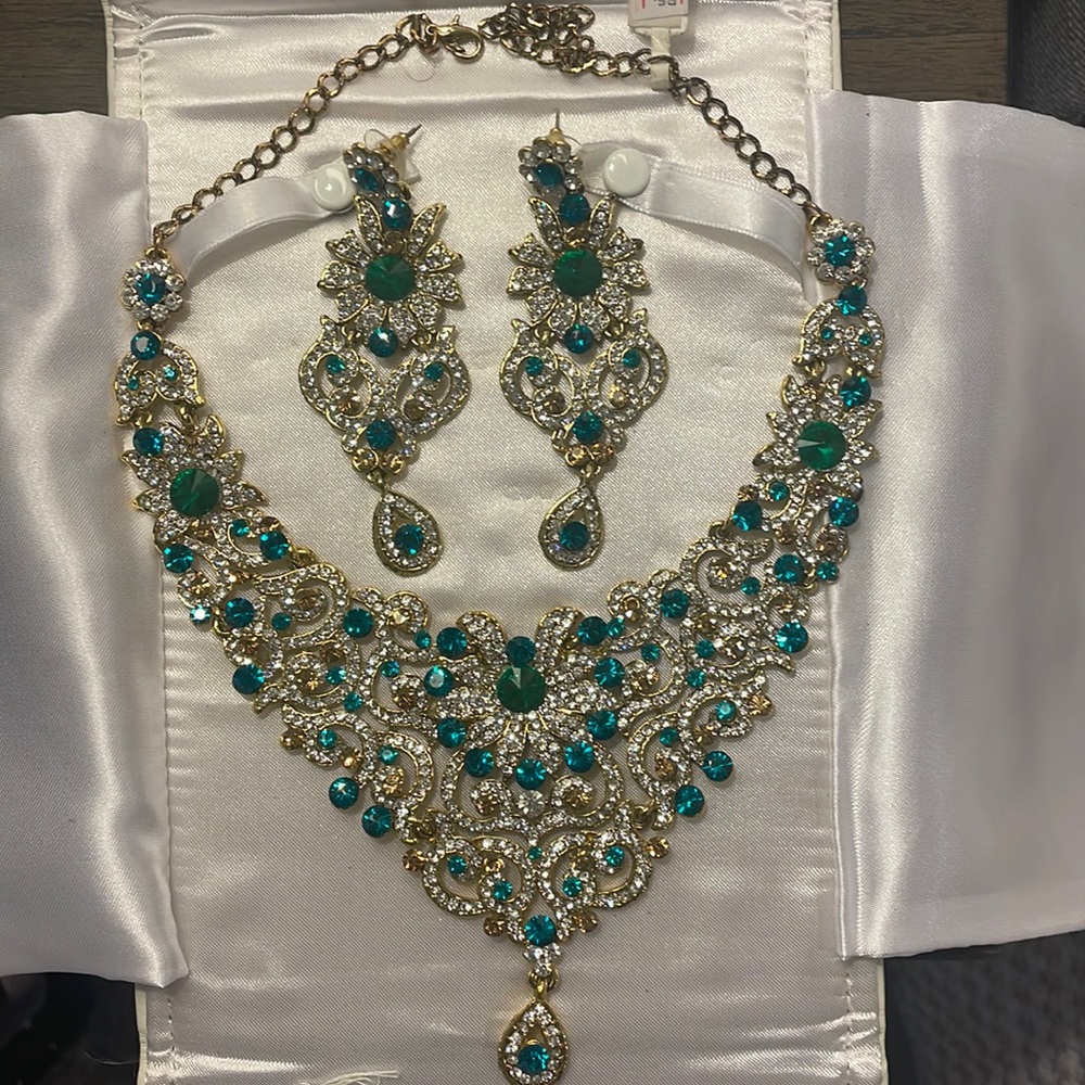 COPY - Indian collar jewelry set